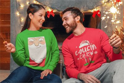 Custom-Products Ugly Christmas Sweaters Printify