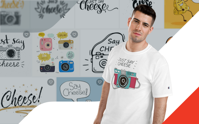 Printify Shutterstock Integration Custom T-shirts